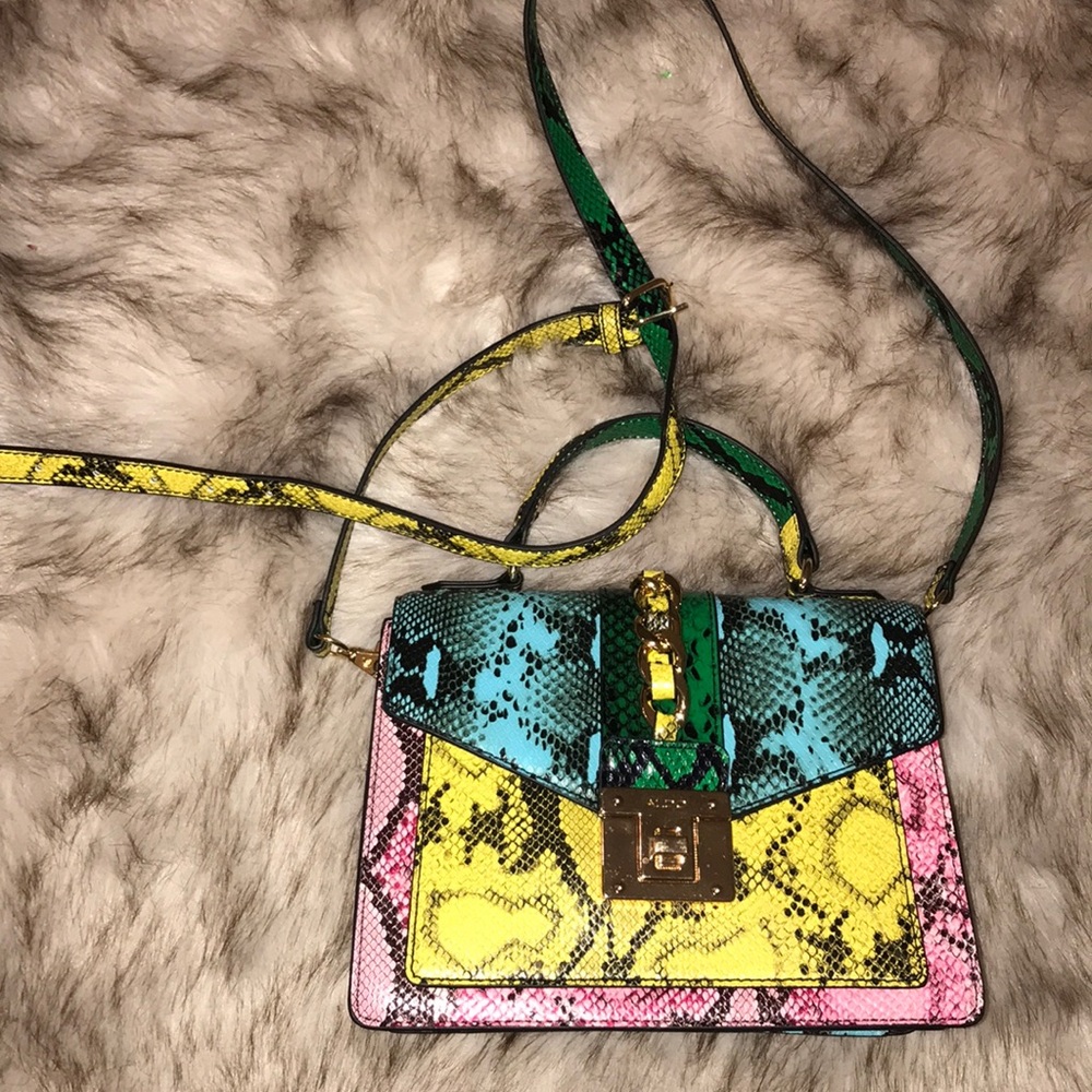 Aldo snakeskin tote (Gucci look-alike)